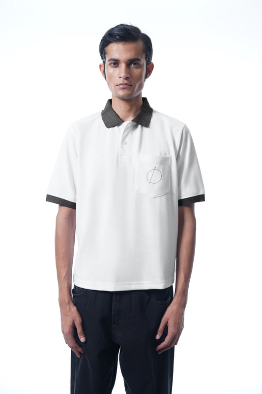 UNSCRIPTED BOXY POLO