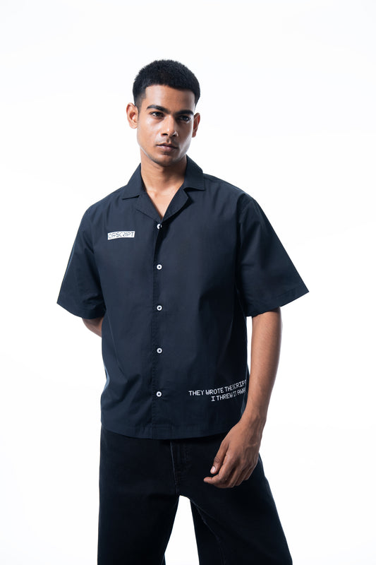 TYPOGRAPHY RELAXED SHIRT