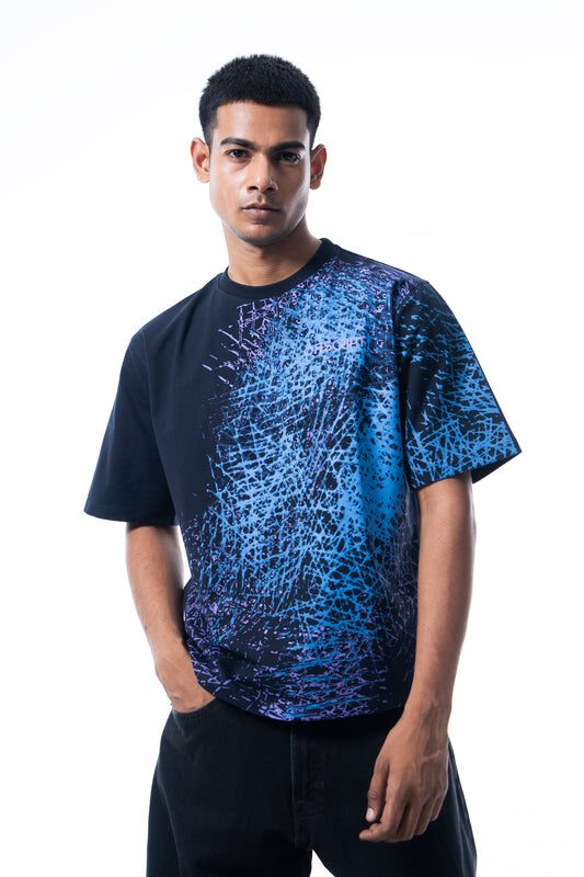 NEON DISTORTION RELAXED TEE