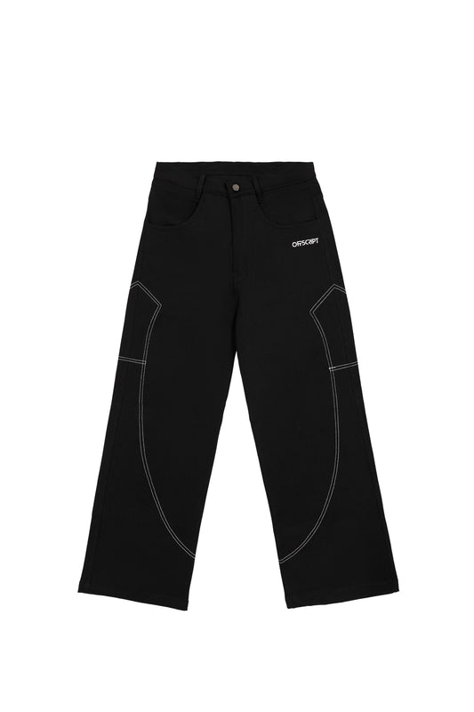 Charcoal Black Denim