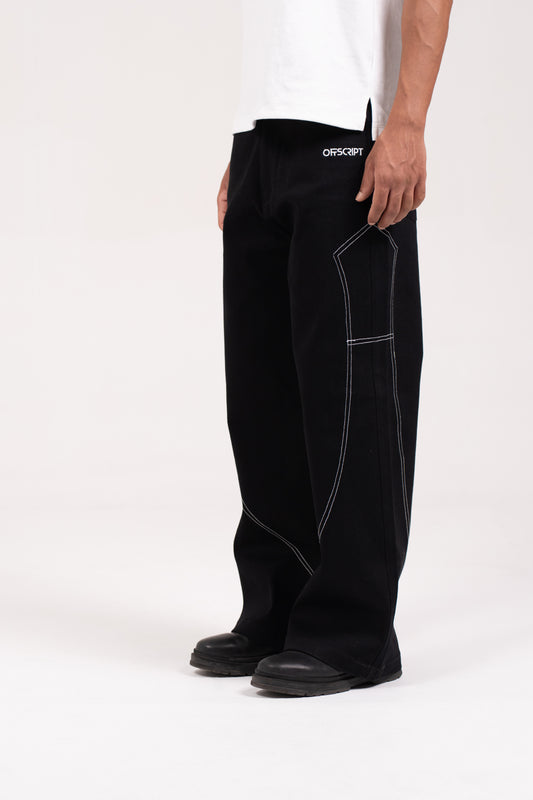 Charcoal Black Denim