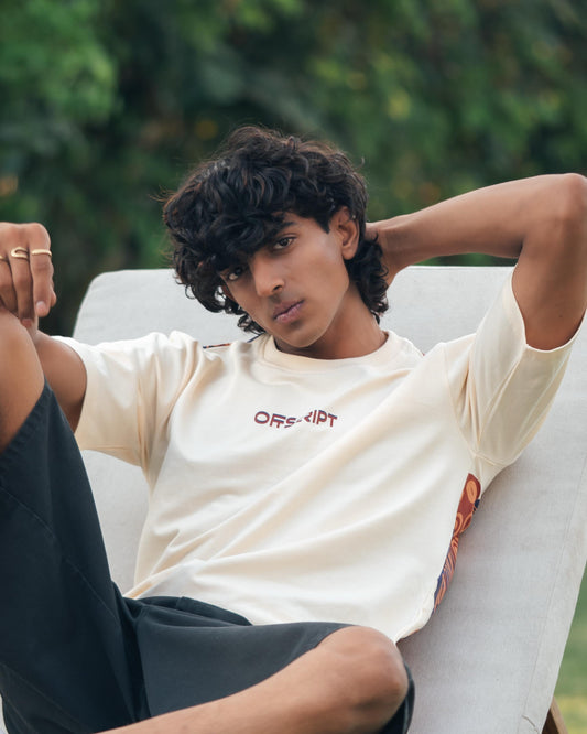 Ink Tee beige