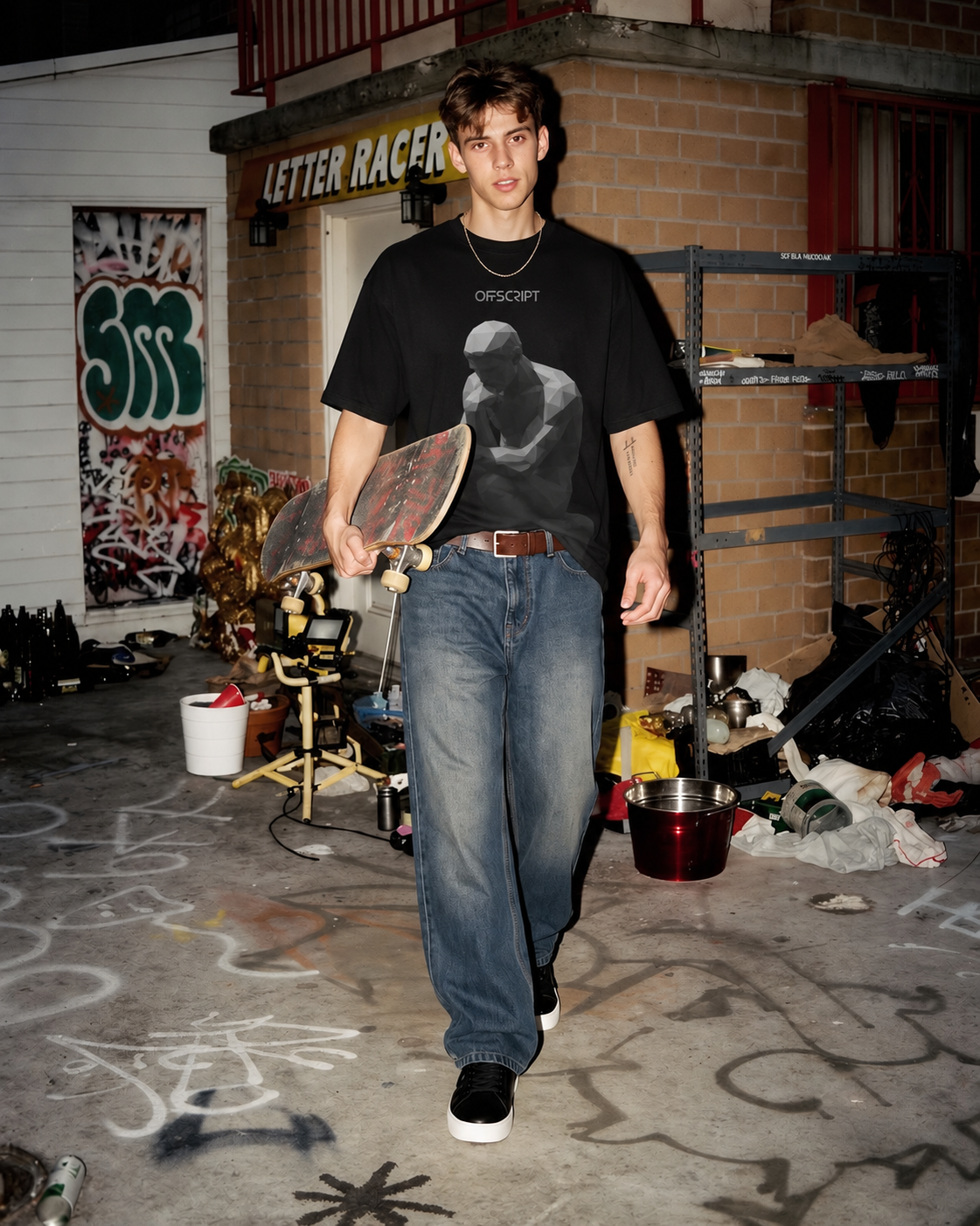 Obsidian Sculpture tee