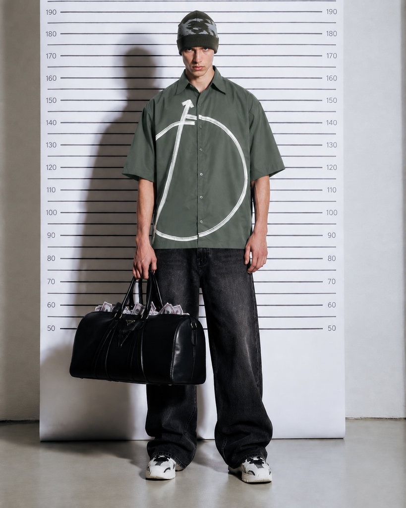 SYMBOL STROKE RELAXED SHIRT