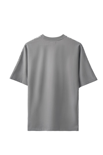 SMOKE SCREEN GREY OVERSIZED TEE