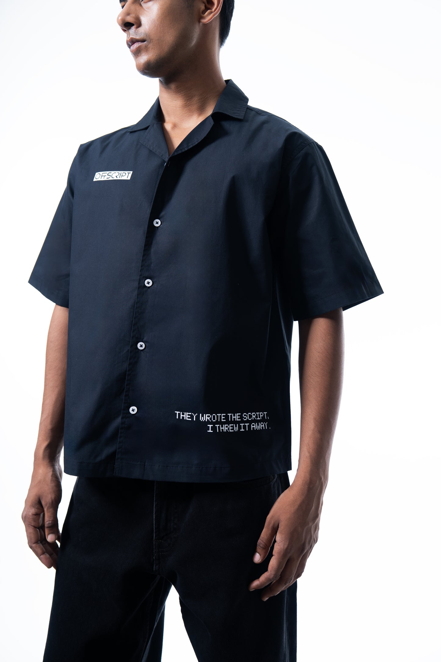 TYPOGRAPHY RELAXED SHIRT