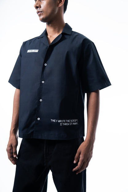 TYPOGRAPHY RELAXED SHIRT