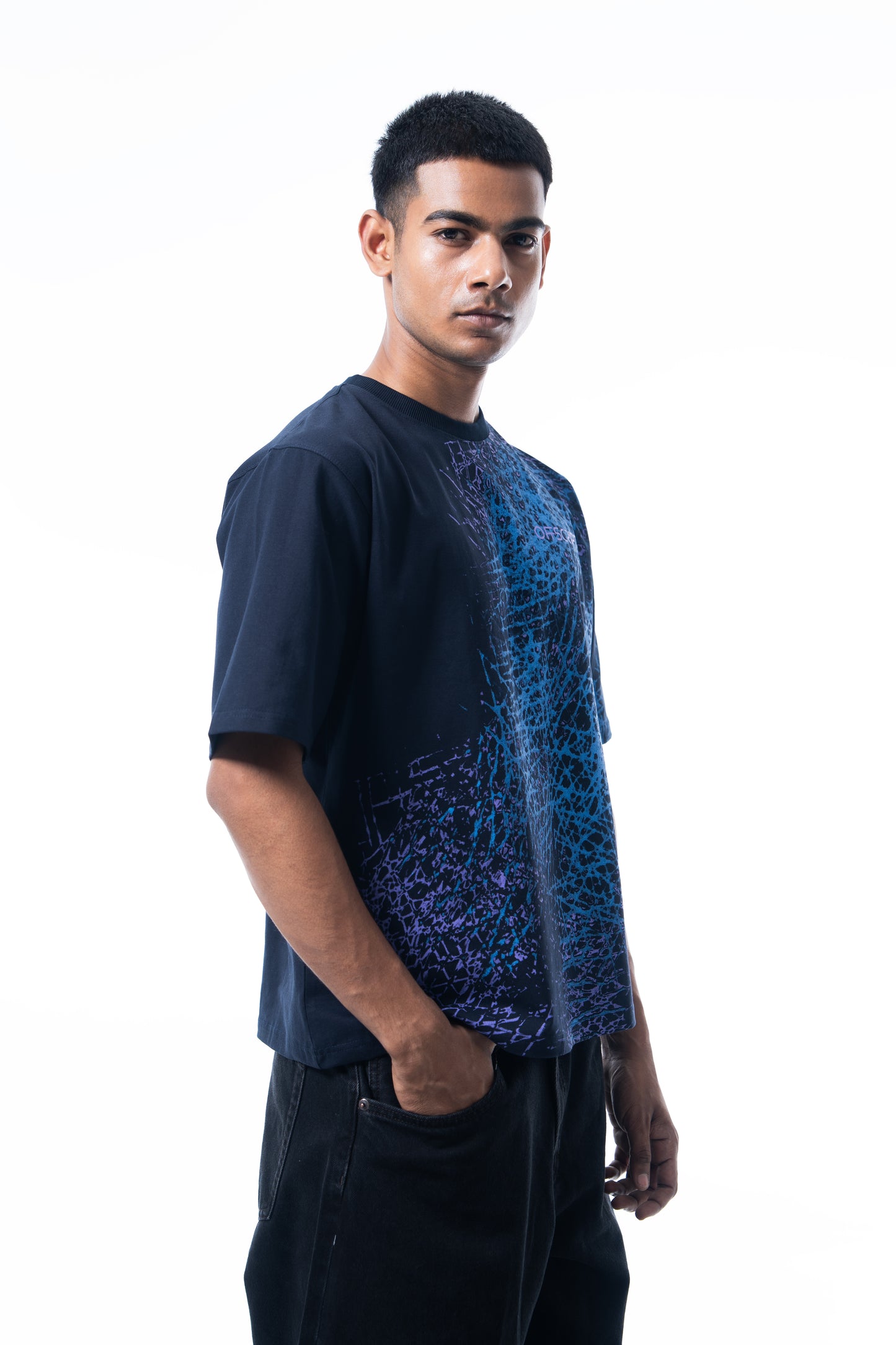 NEON DISTORTION RELAXED TEE