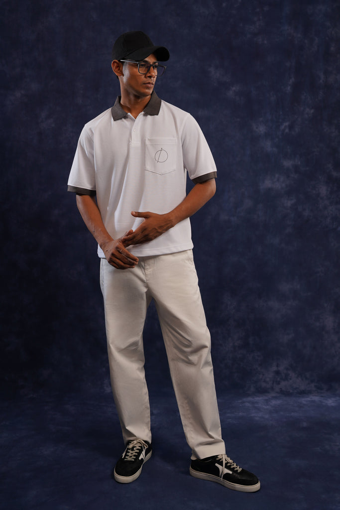 UNSCRIPTED BOXY POLO