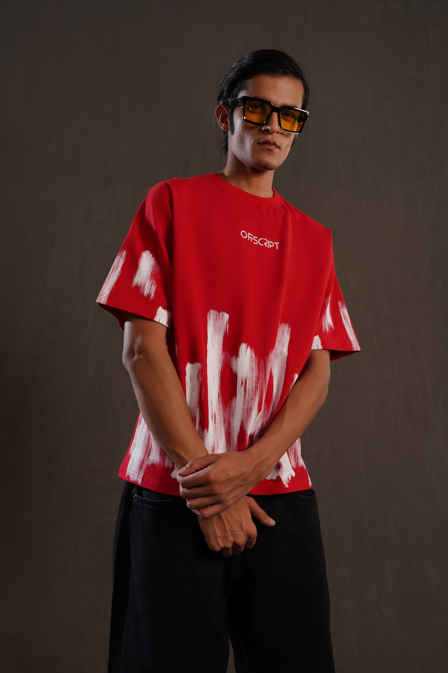 SCARLET CANVAS RELAXED TEE