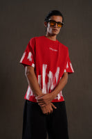SCARLET CANVAS RELAXED TEE