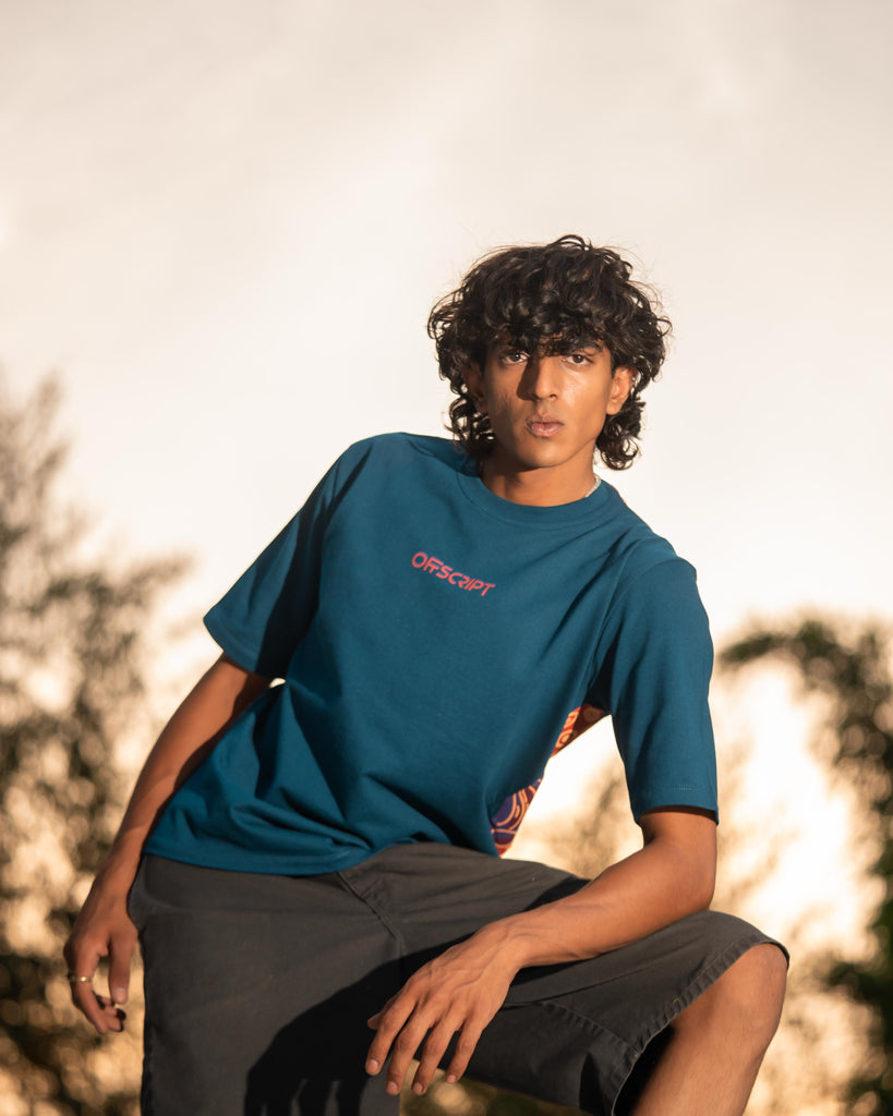 Ink Tee blue