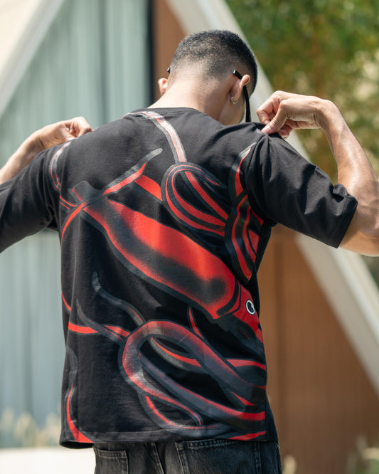 Kraken tee black