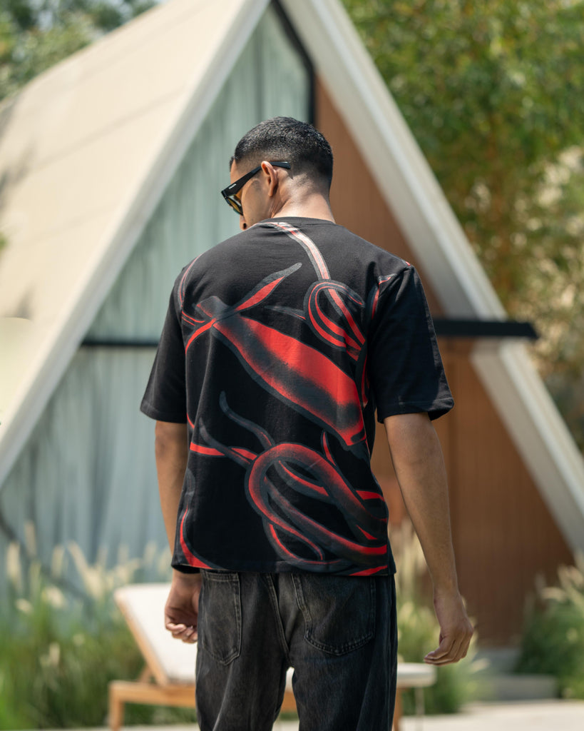 Kraken tee black