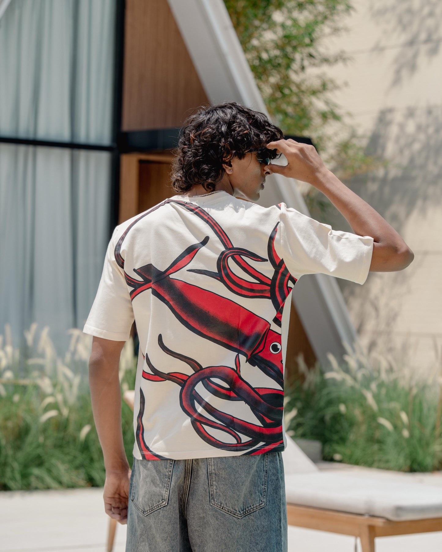 Kraken Tee Beige