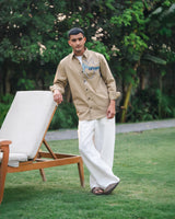 Entwine Shirt Beige