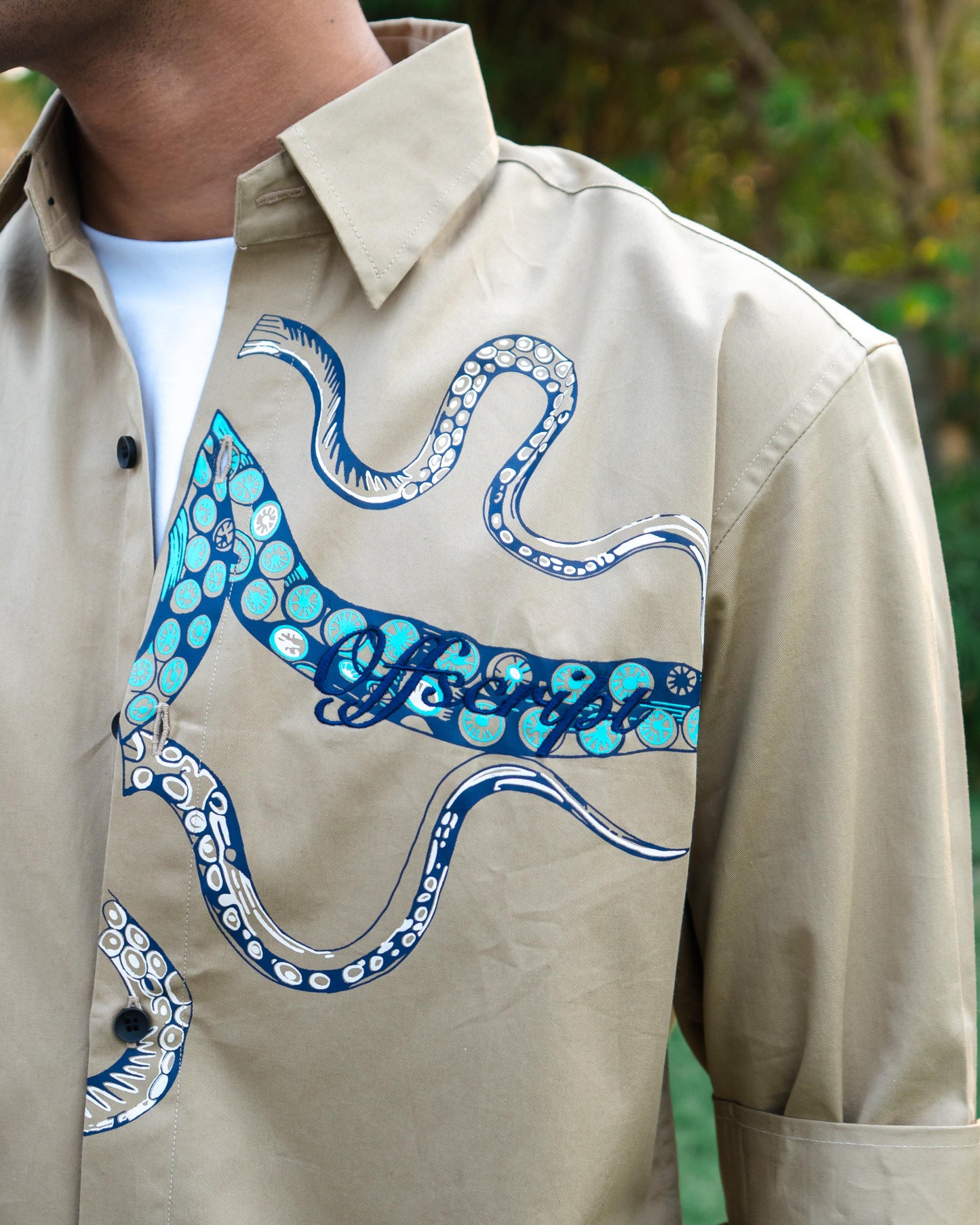 Entwine Shirt Beige
