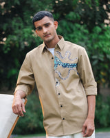 Entwine Shirt Beige