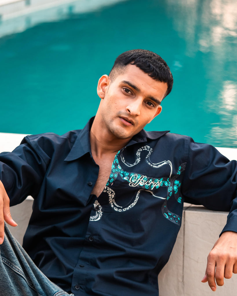 Entwine Shirt Navy