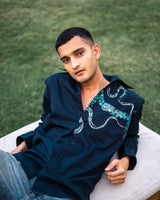 Entwine Shirt Navy